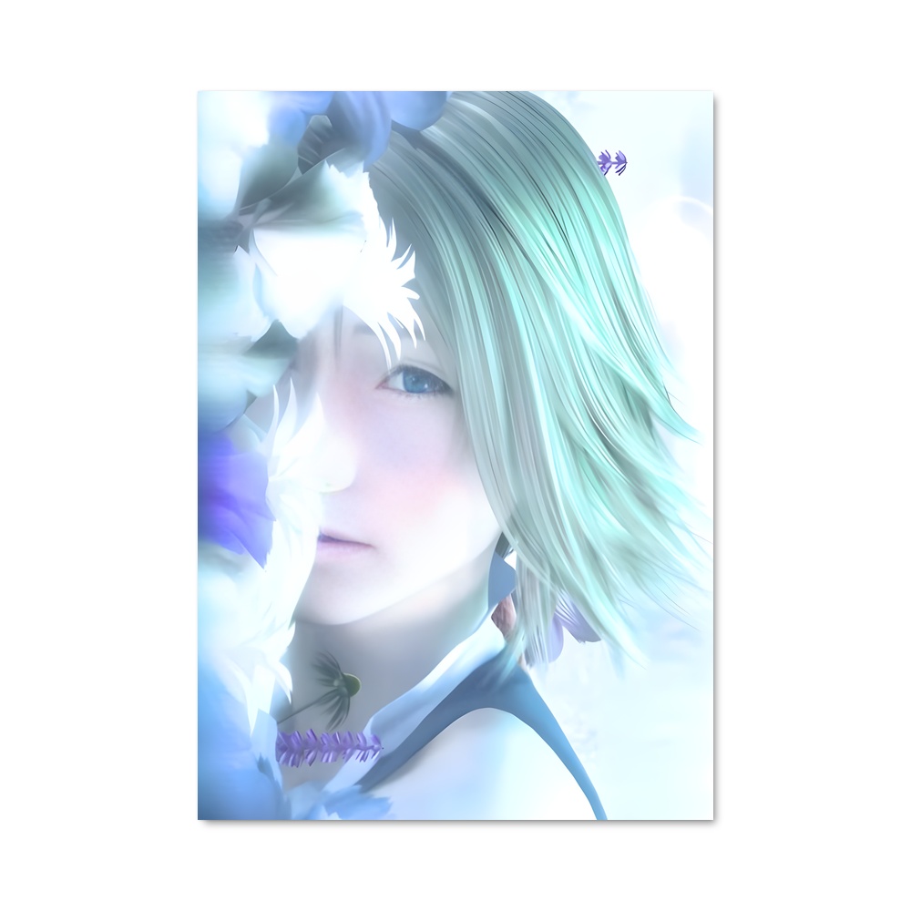 Poster Éclats Émeraude – affiche Final Fantasy